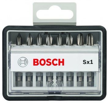 Набір біт для шуруповертів BOSCH Robust Line Sx PH, Extra Hard 8 шт. 2607002556 фото