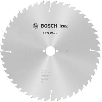 Циркулярне пиляльне полотно, диск Wood Optiline Corded Bosch Professional для мережевих настільних та торцювальних пилок з розширювальними прорізами, 315x30x2,2-3,2 мм, 48Т (2608640673) 2608640673 фото