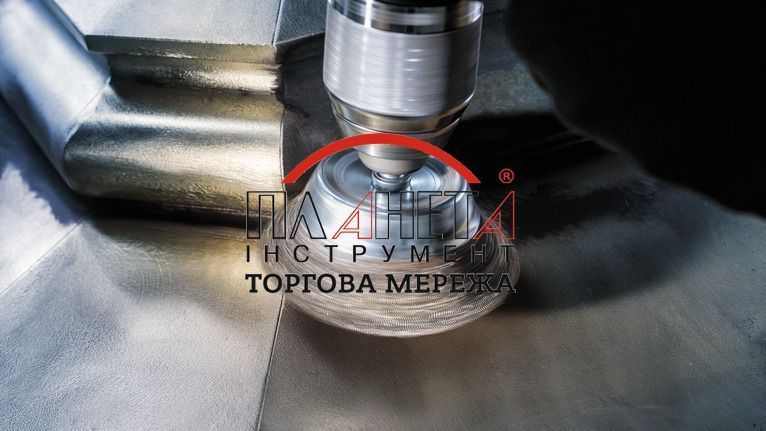 Зачисна чашкова щітка PRO Metal clean, 6мм, 50 x 0.3 мм, вита сталь Bosch Professional (2608622006) 2608622006 фото