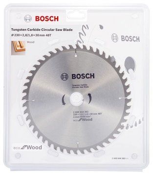 Пиляльний диск ECO WO 230x30-48T BOSCH 2608644382 фото