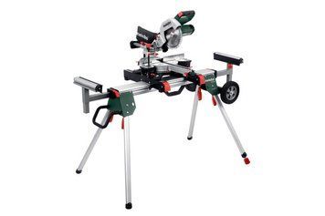 Торцювальна пила Metabo KGS 216 M New з функцією протягування та стіл/платформа KSU 251 (691213000) 691213000 фото