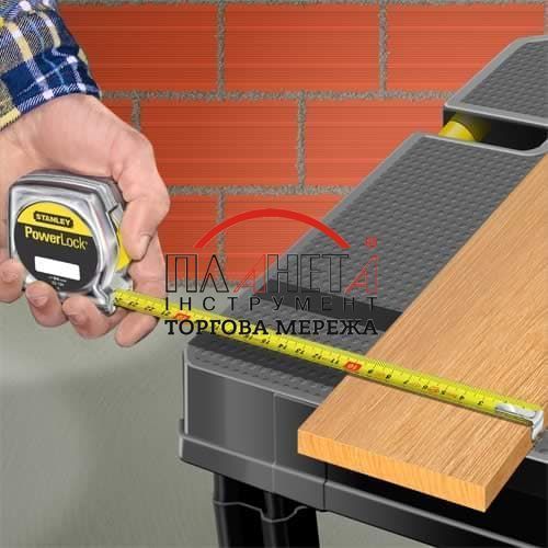 Вимірювальна рулетка POWERLOCK 10 м в пластмасовому корпусі STANLEY 0-33-442 фото