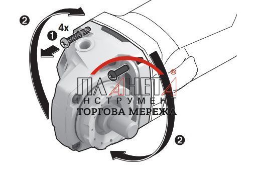 Акумуляторна кутова шліфмашина GWS 18V-8 Bosch Professional (06019N9001) 06019N9001 фото