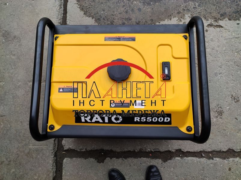 Бензиновый генератор RATO R5500D R5500D фото