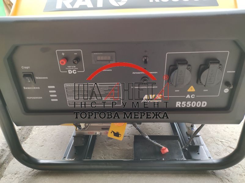 Бензиновый генератор RATO R5500D R5500D фото