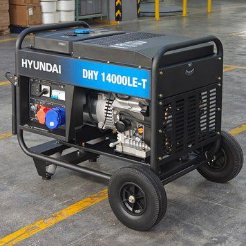 Генератор дизельний Hyundai DHY 14000LE-T DHY14000LE-T фото