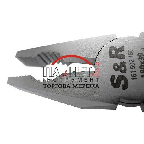 Плоскогубці S & R 180 мм комбіновані 1000 V(161502180) 161502180 фото