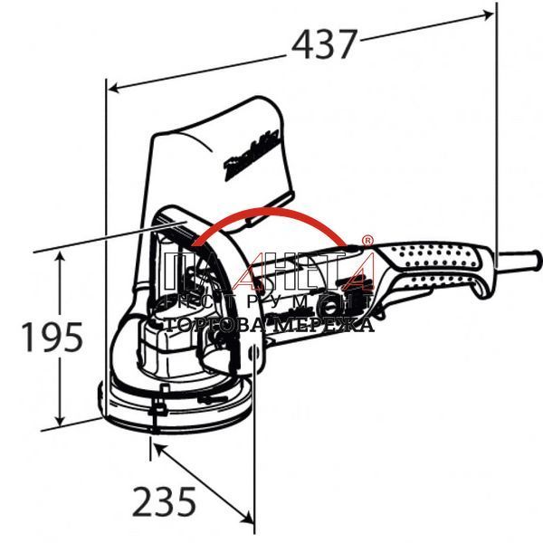 Шліфмашина по бетону Makita PC 5000 C PC5000C фото