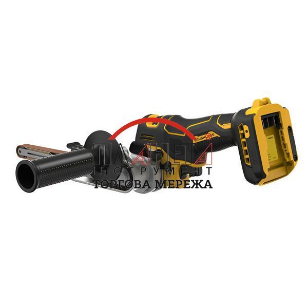 Напилок стрічковий акумуляторний безщітковий DeWALT DCM200N DCM200N фото