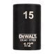 Головка торцева ударна коротка IMPACT DeWALT DT7533 DT7533 фото 1
