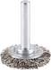 Дискова кільцева щітка PRO Stainless steel clean, прямий хвостовик, 30x0,3мм, 6мм Bosch Professional (2608622119) 2608622119 фото 1