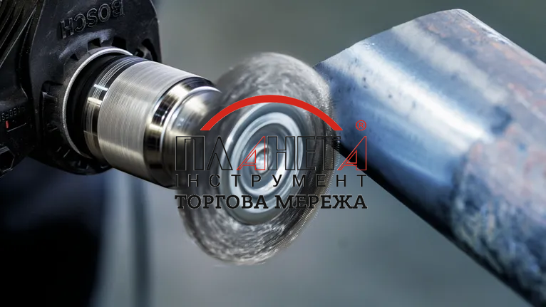 Дискова кільцева щітка PRO Stainless steel clean, прямий хвостовик, 30x0,3мм, 6мм Bosch Professional (2608622119) 2608622119 фото