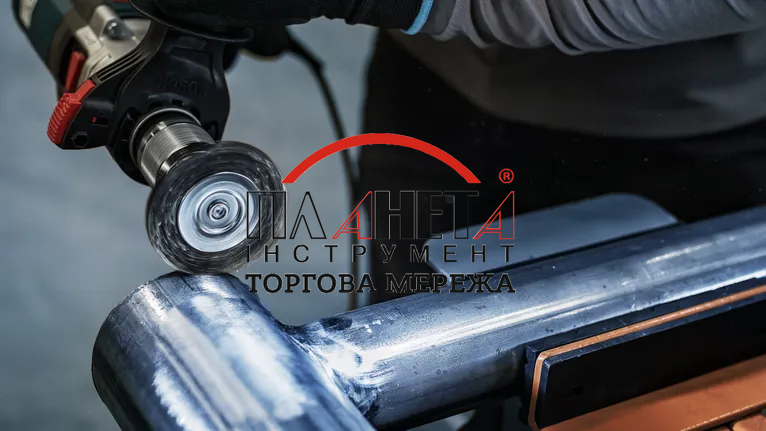 Дискова кільцева щітка PRO Stainless steel clean, прямий хвостовик, 30x0,3мм, 6мм Bosch Professional (2608622119) 2608622119 фото