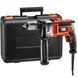 Ударний дриль BLACK+DECKER BDK700K BDK700K фото 1