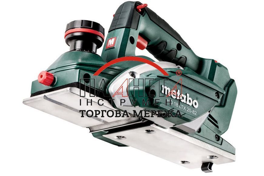 Акумуляторний рубанок Metabo HO 18 LTX 20-82 Каркас + Metaloc 602082840 фото