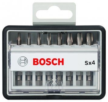 Набір біт для шуруповертів BOSCH Robust Line Sx T, Extra Hard 8 шт. 2607002559 фото