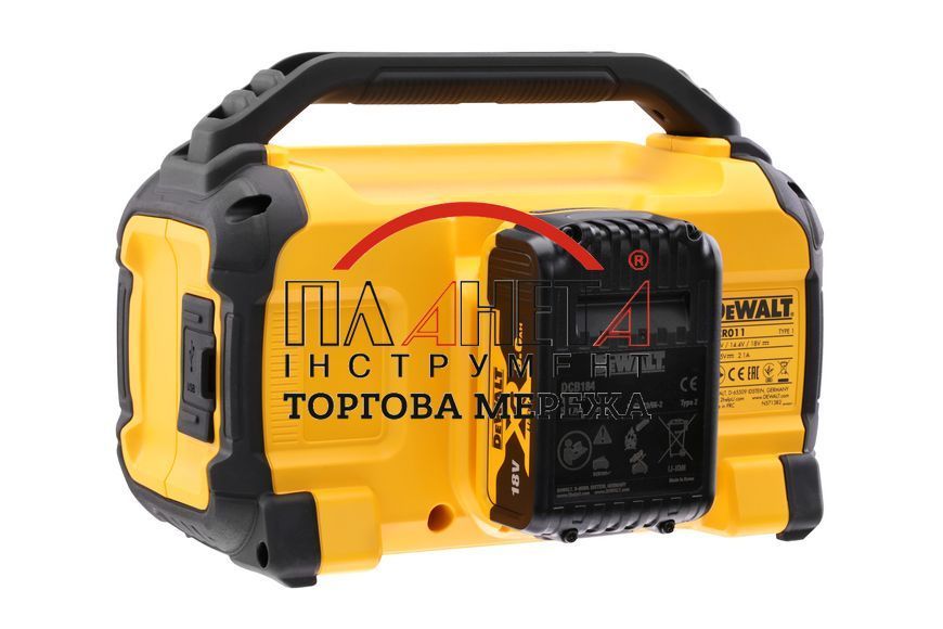Портативна бездротова колонка DeWALT DCR011 DCR011 фото