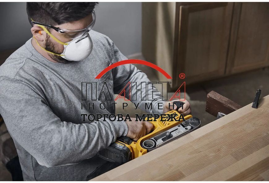Шліфмашина стрічкова акумуляторна безщіткова DeWALT DCW220NT DCW220NT фото