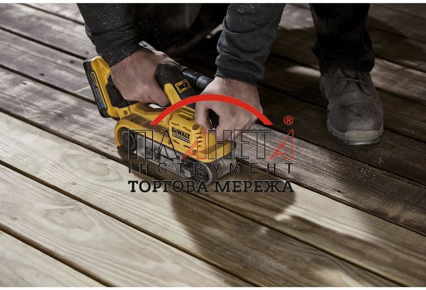 Шліфмашина стрічкова акумуляторна безщіткова DeWALT DCW220NT DCW220NT фото