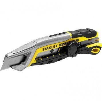Ніж FatMax Integrated Snap Knife довжиною 165 мм з висувним лезом шириною 18 мм з сегментами, що відламуються STANLEY (FMHT10592-0) FMHT10592-0 фото