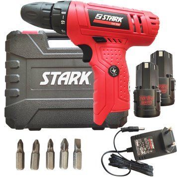 Аккумуляторный шуруповерт Stark CD 10-2 Li-Ion 2 Акб 210070016 210070016 фото