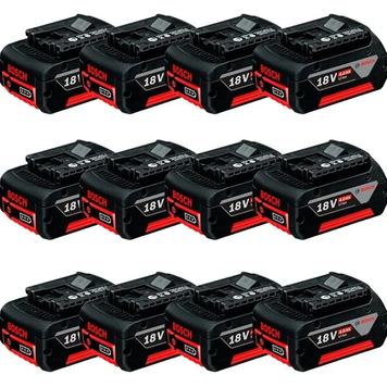 Набір акумуляторів Bosch Professional Premium 18V 4,0Ah, 12 шт (0602494004) 0602494004 фото