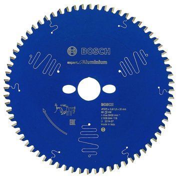 Пиляльний диск Bosch Professional Expert for Aluminium для мережевих настільних пилок, 225x30x2.6, 68T (2608644118) 2608644118 фото