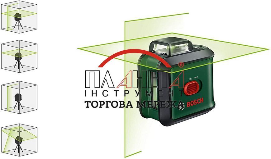 Лазерний нівелір BOSCH UniversalLevel 360 0603663E00 фото