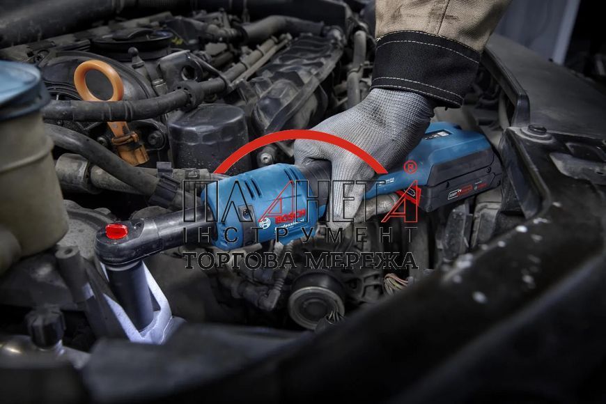 Акумуляторна викрутка з храповиком GRC 18V-60 Bosch Professional без акб та зп (06019N8000) 06019N8000 фото