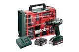 Акумуляторний дриль-шуруповерт Metabo BS 18 2х2.0 Аг Mobile Workshop набір мобільна майстерня (602207710) 602207710 фото