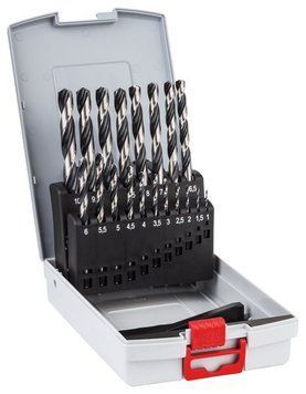 Набір свердл HSS PointTeQ 19 шт ProBox D1-10 BOSCH 2608577351 фото