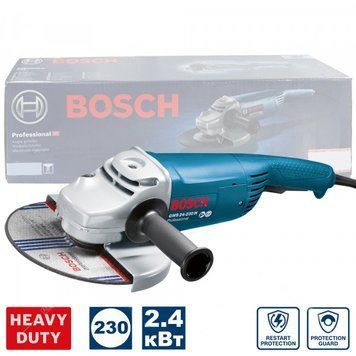 Угловая шлифовальная машина Bosch GWS 24 - 230 H 0601884103 0601884103 фото