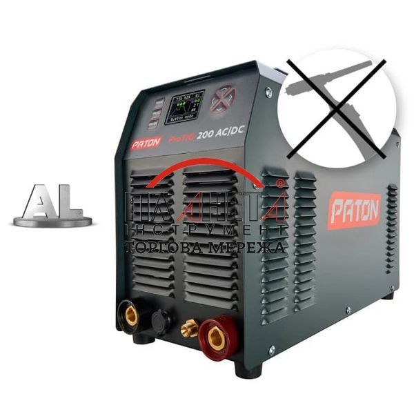 Зварювальний апарат PATON&trade; ProTIG-200 AC/DC WA (без аксесуарів) 1034020011 фото