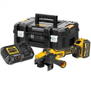 Шліфмашина кутова - болгарка акумуляторна безщіткова DeWALT DCG409T1 DCG409T1 фото