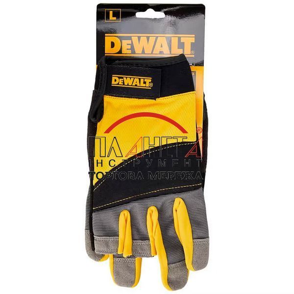 Универсальные частично открытые перчатки DeWALT DPG214L DPG214L фото