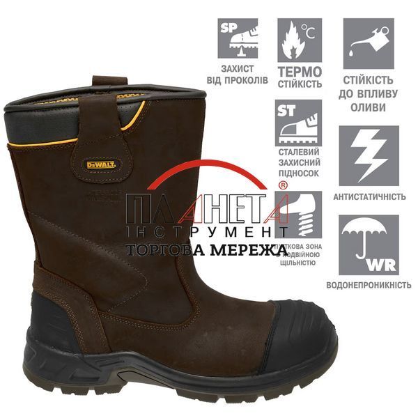 Взуття робоче MILLINGTON DeWALT DWF50202-104-10 DWF50202-104-10 фото