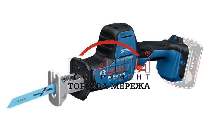Акумуляторна шабельна пила GSA 18V-24 Bosch Professional без акб та зп (06016A5100) 06016A5100 фото