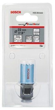 Коронка SHEET-METAL 22 мм BOSCH 2608584783 фото