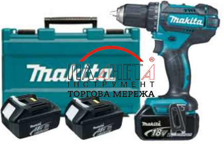 Набір інструментів Makita КШМ + дриль-шуруповерт (SET-DGA-452Z-0522) SET-DGA452Z-0522 фото