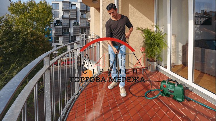 Мийка високого тиску Bosch EasyAquatak 100 Long Lance (06008A7E01) 06008A7E01 фото