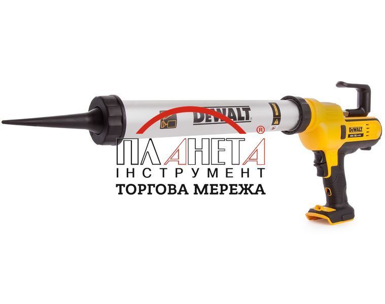 Пістолет для герметиків акумуляторний DeWALT DCE580D1 DCE580D1 фото