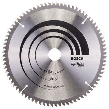 Пильный диск 254Х30 80 GCM 10 BOSCH 2608640437 фото