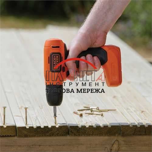 Дрель-шуруповерт аккумуляторный BLACK+DECKER BDCD8 BDCD8 фото