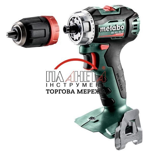 Акумуляторний шуруповерт Metabo ВS 18 L BL Quick Каркас 602327890 фото