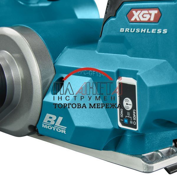 Акумуляторний рубанок Makita XGT 40 V MAX KP001GZ (без АКБ) KP001GZ фото