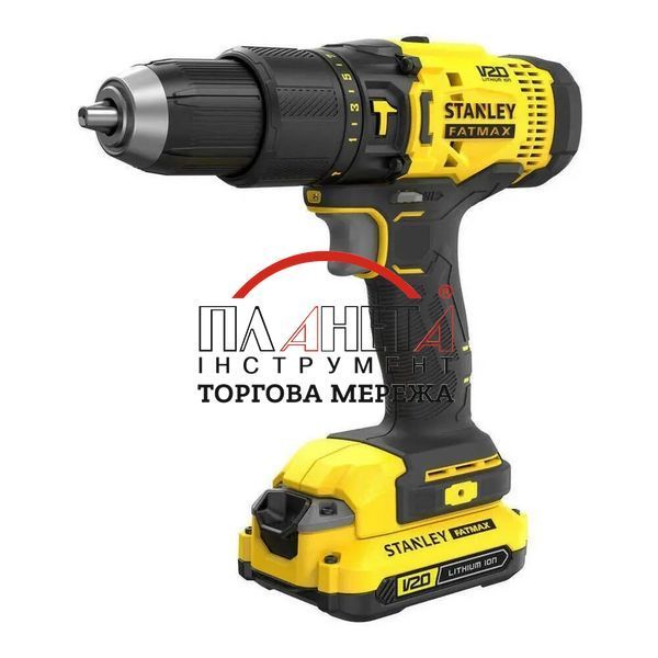 Дриль-шуруповерт ударний акумуляторний Stanley FatMax SFMCD711C2K SFMCD711C2K фото