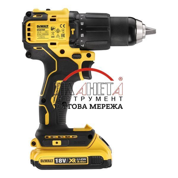 Набір із двох акумуляторних безщіткових інструментів DeWALT DCK2062L2T DCK2062L2T фото