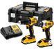 Набір із двох акумуляторних безщіткових інструментів DeWALT DCK2062L2T DCK2062L2T фото 1