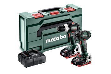 Комплект акумуляторних інструментів Metabo Combo Set 2.1.1 18 V, 2х4 Аг; METABOX 165 L; SB 18 LT BL + SSD 18 LTX 200 BL (685124000) 685124000 фото