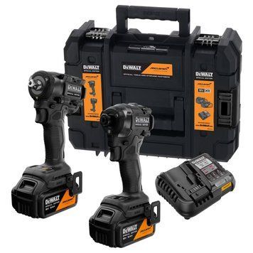 Набір з двох інструментів акумуляторних безщіткових McLaren F1 TEAM SPECIAL EDITION DeWALT DCK2224MP2T DCK2224MP2T фото
